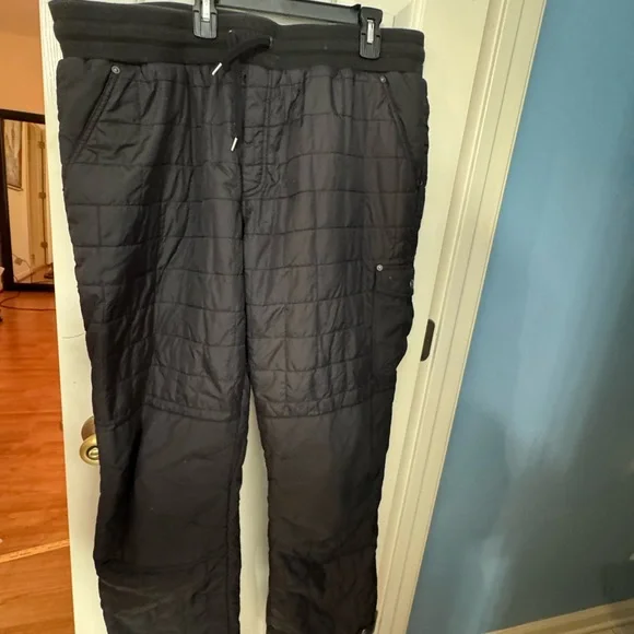 carhartt pants Women’s Unisex Xxl 20 Super Duty Quilted Double Knee Winter black - Picture 2 of 7